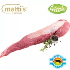 Argentinisches Rinderfilet frisch, grass fed, 3/4 lbs.